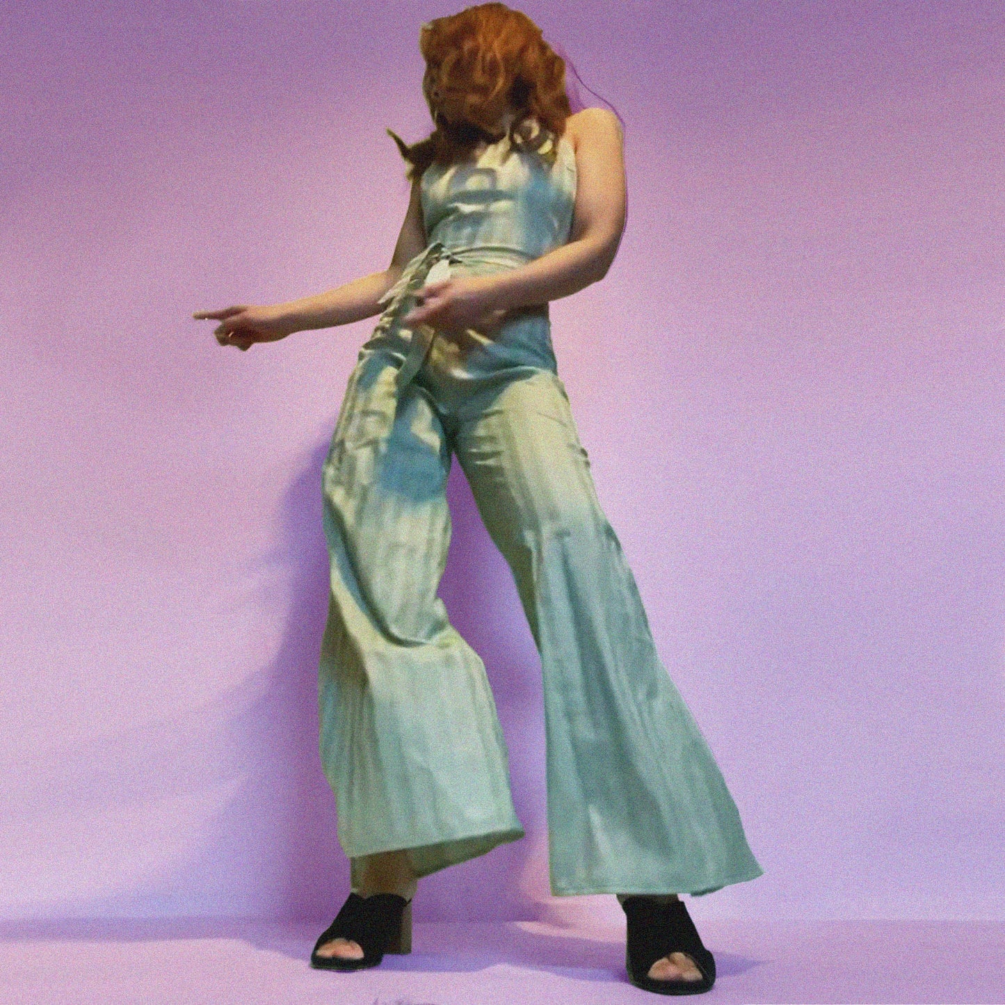 Green Wrap Pants