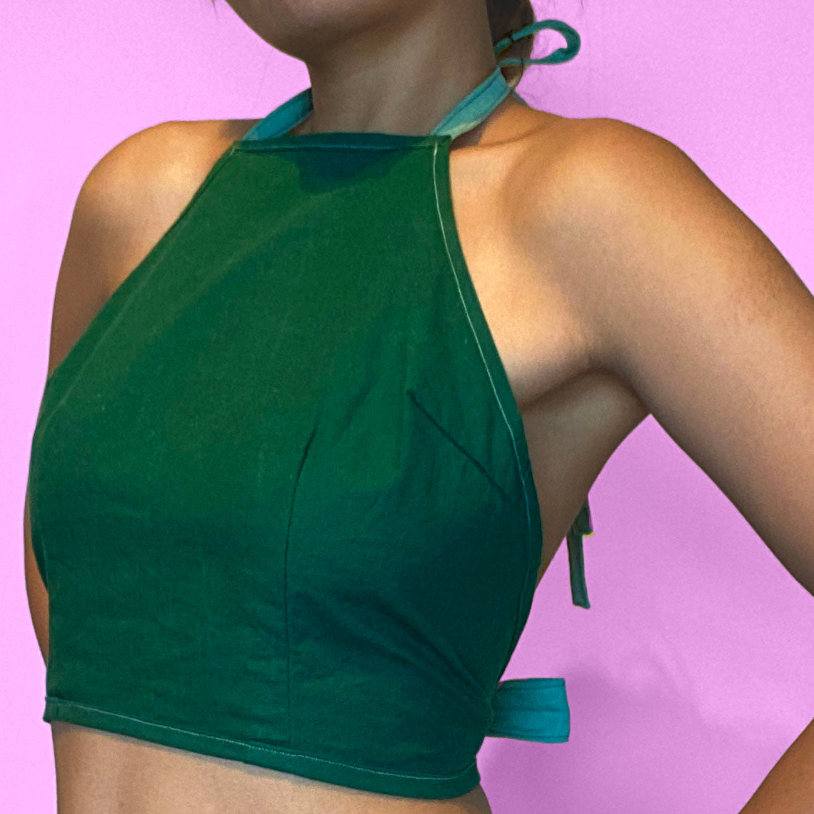 Forest Halterneck top