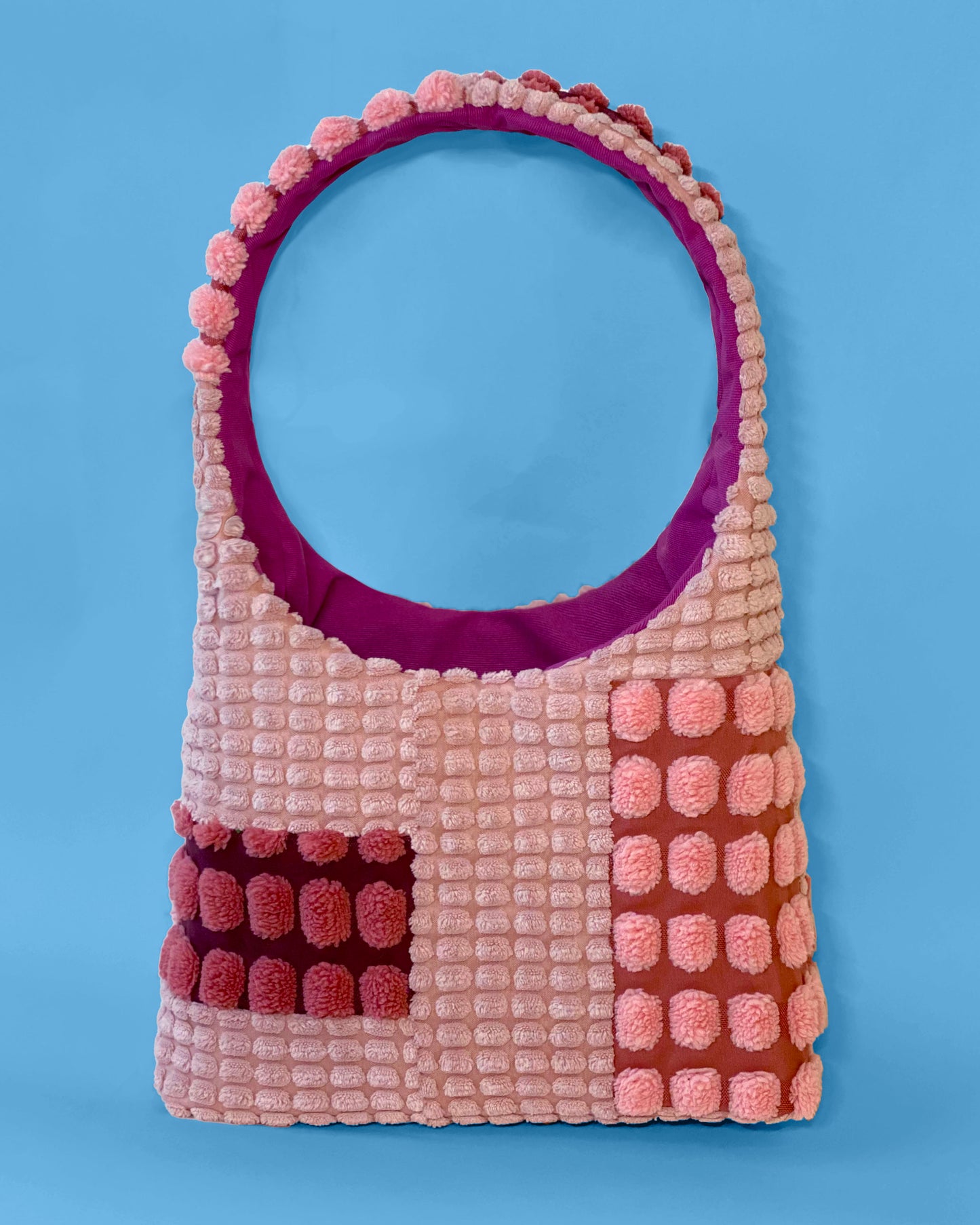 Multi Pink Fluff Handbag