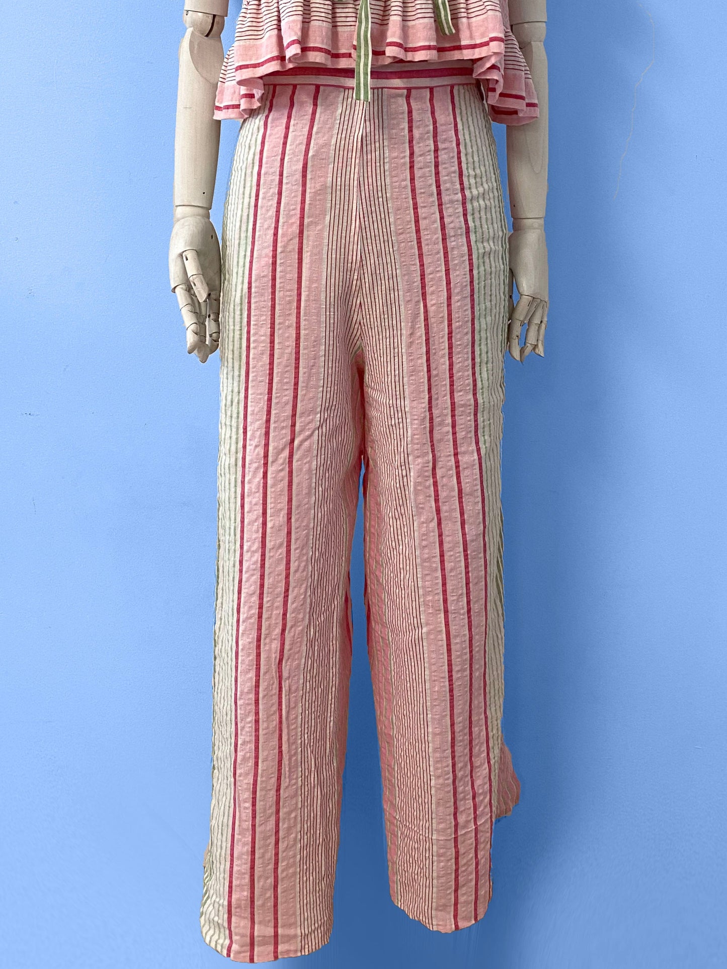Pink/Green Wrap Pants