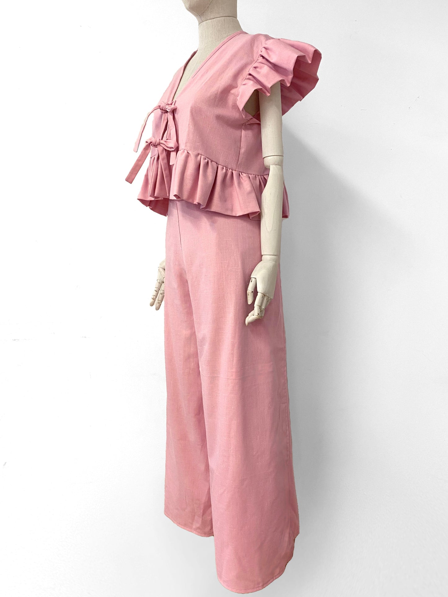 Pink Wrap Pants