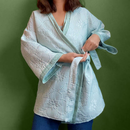 Minty Kimono Jacket