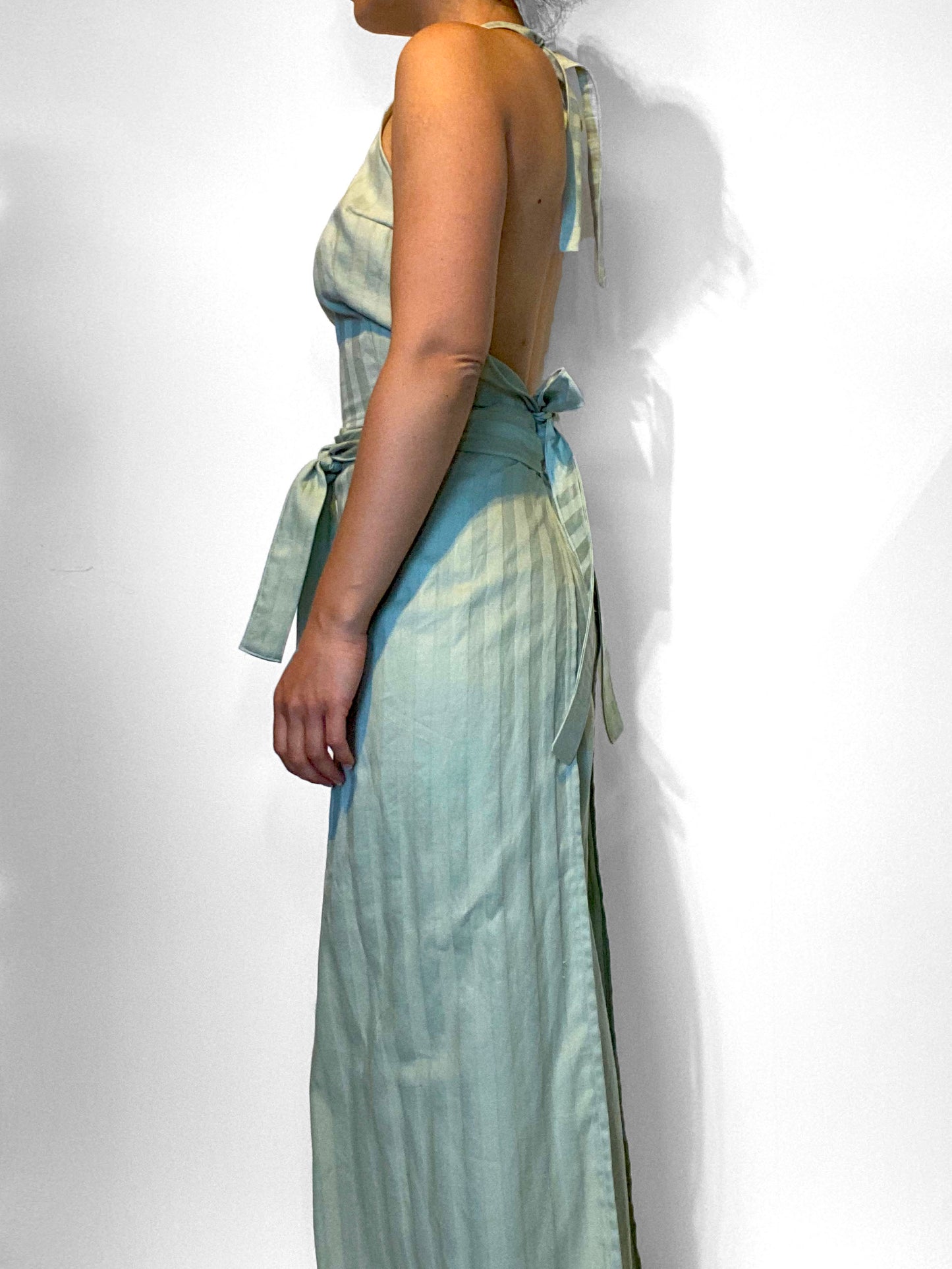 Green Halterneck Top