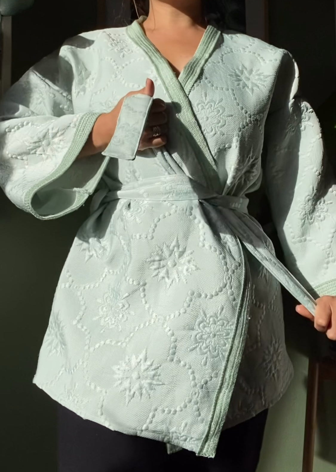 Minty Kimono Jacket