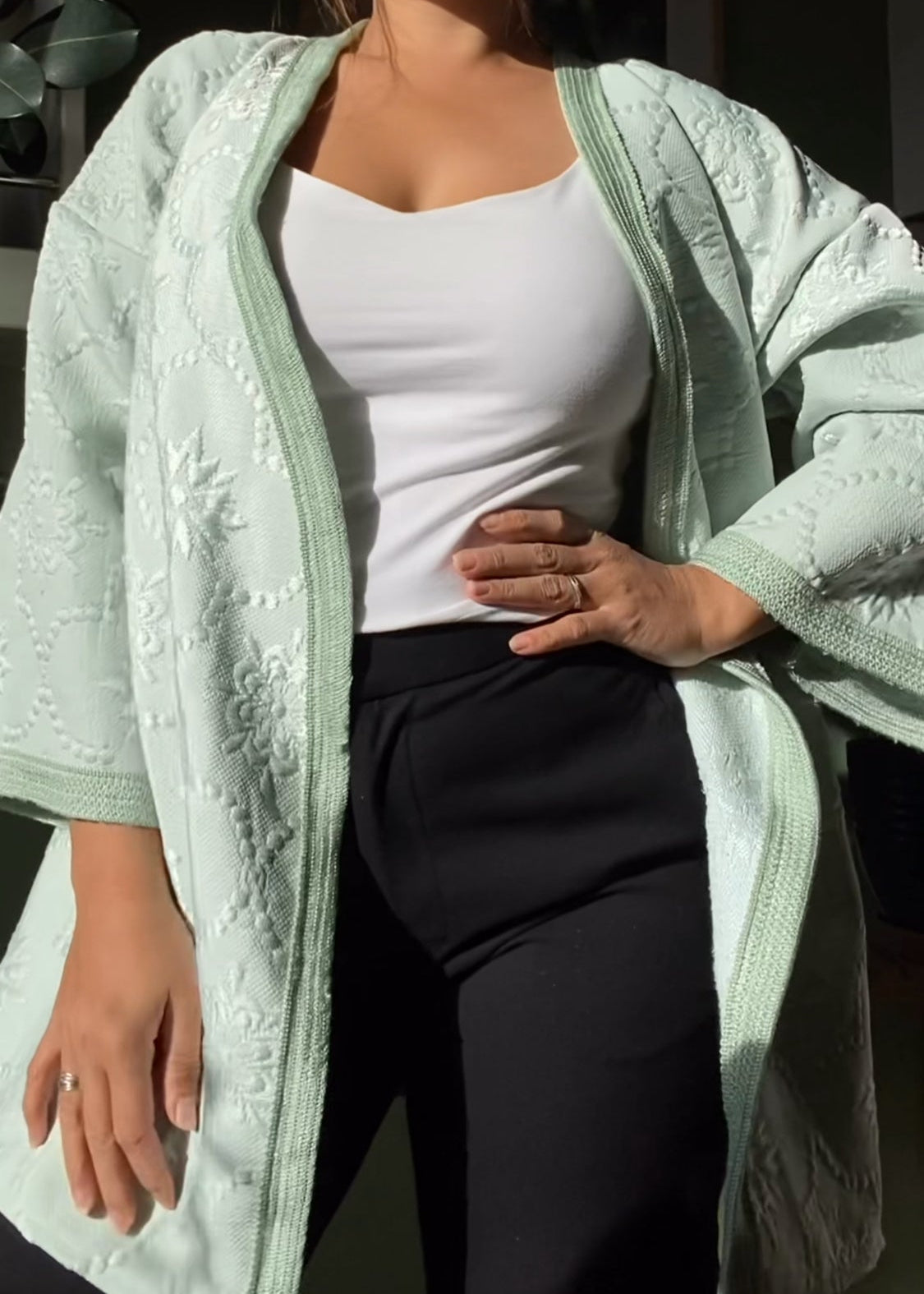 Minty Kimono Jacket