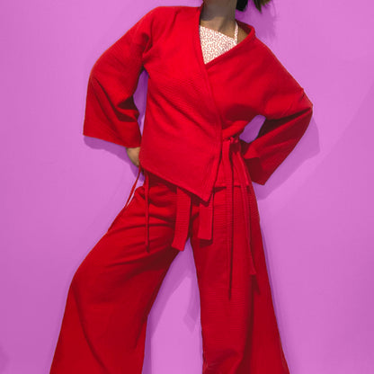 Red Wrap Set