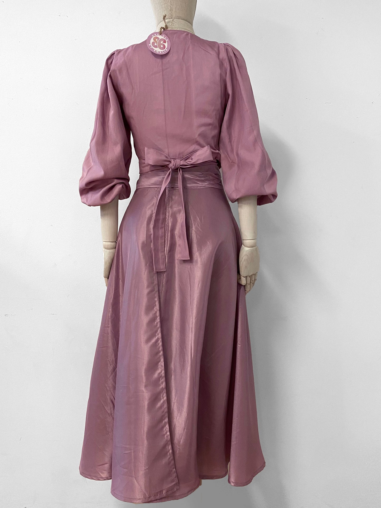 Purple Wrap Skirt