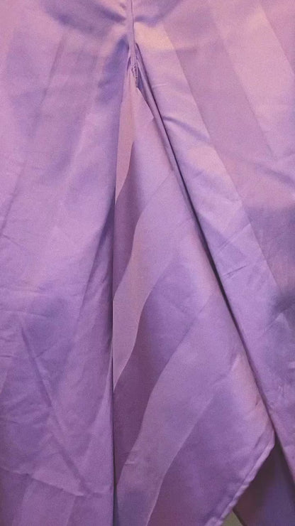 Purple Wrap Jumpsuit